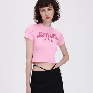 I do all my own stunts iamgia shirt